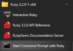 Start Command Prompt with Ruby